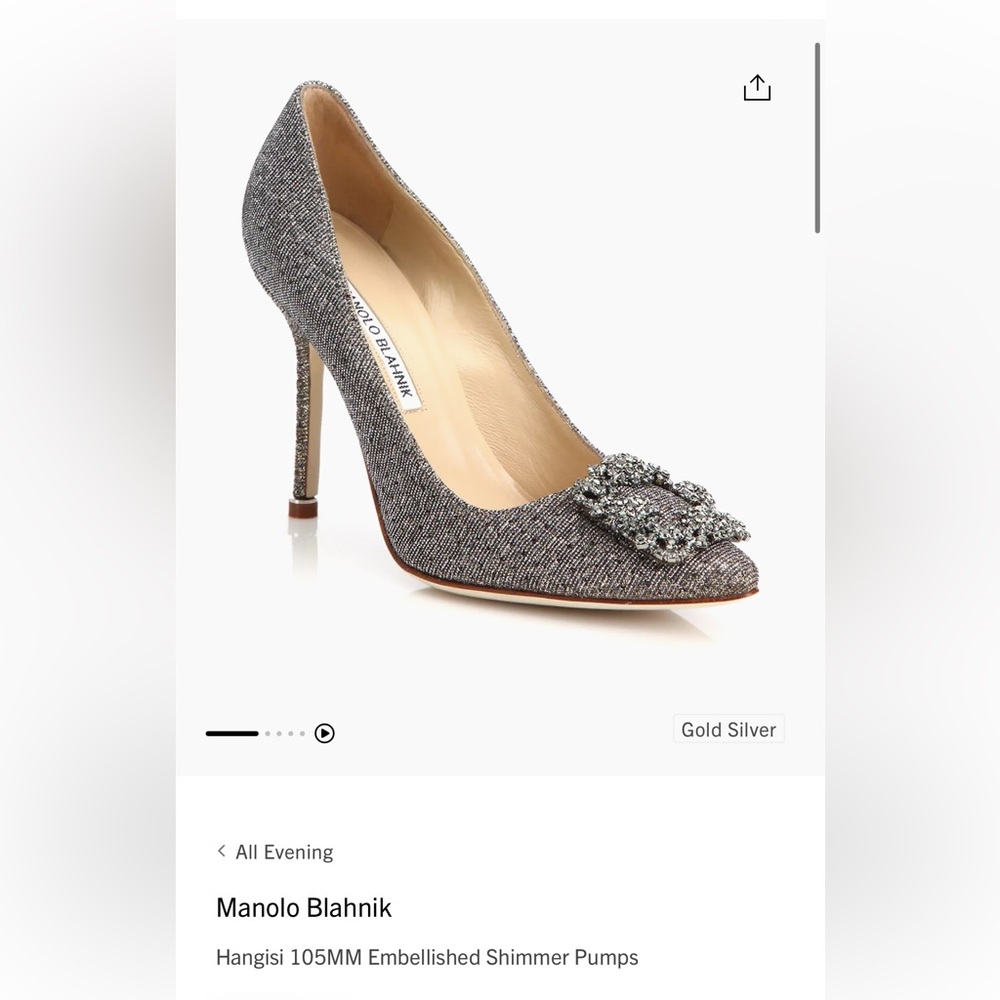 Brand new Manolo Blahnik size 39.5